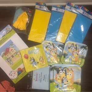 Party Supplies Bluey and Bingo